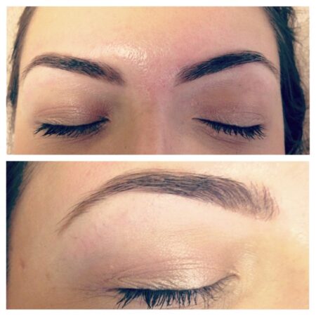 After Brow Shaping