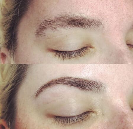 Brow Shaping Before And After