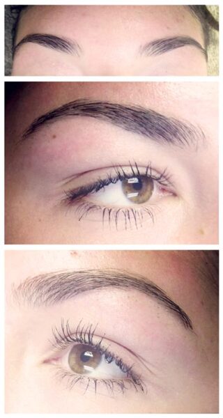 Brow Shaping Detail